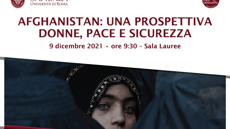 Primo incontro annuale della rete Alumni/ae del Corso di alta formazione “Donne, Pace e Mediazione” – 9 dicembre 2021