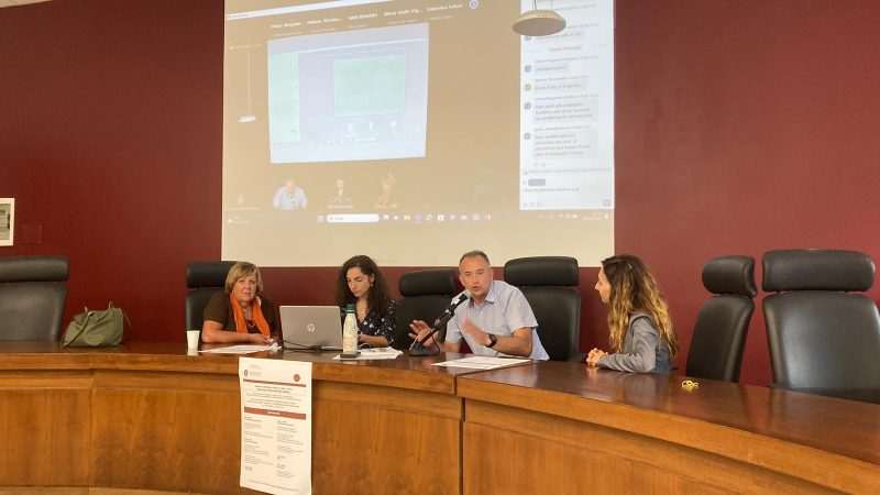 13 novembre 2023 ‒ Chiusura della VI ed. e auguri del Prof. Raffaele Cadin alla Prof.ssa Valentina Zambrano, nuova Direttrice del Corso