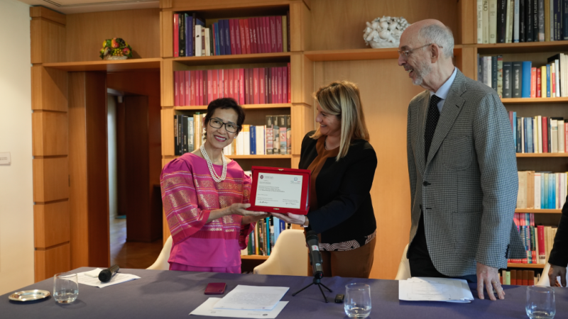 Cerimonia di assegnazione del Premio internazionale “Francesca Tardioli” per la migliore pratica in attuazione della Ris.1325 (2000) del CDS al Global Network for Women Peacebuilders